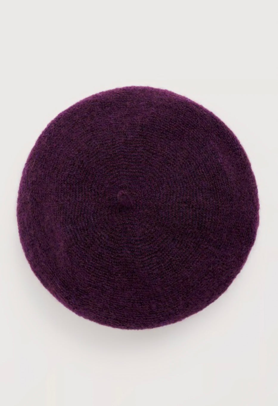Seasalt Needle Tip Beret in Grape