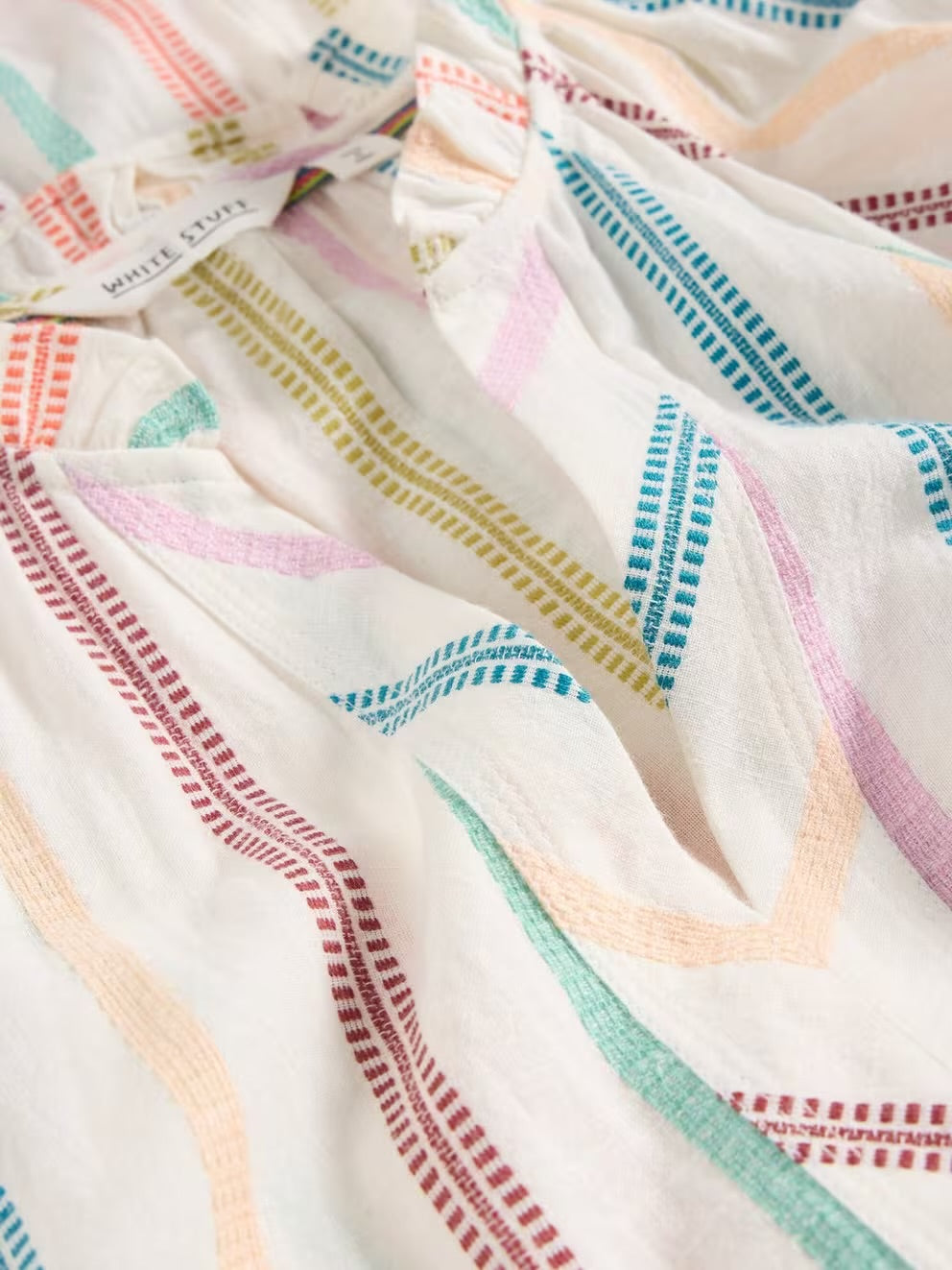 White Stuff Sophia Stripe Dress