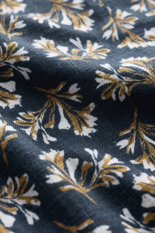Loganberry Tunic Printed Seaweed Maritime