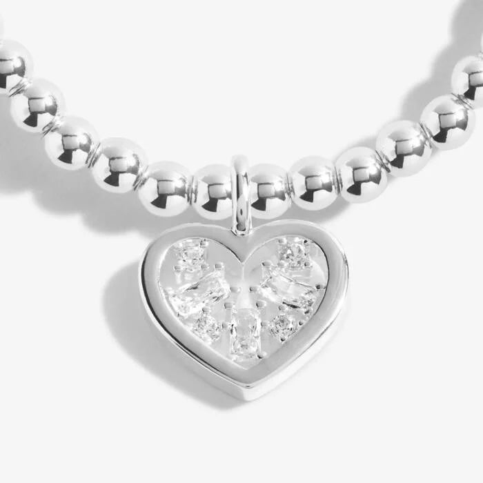 Joma Jewellery A Little 'Treasured Friend' Bracelet in Silver Plating