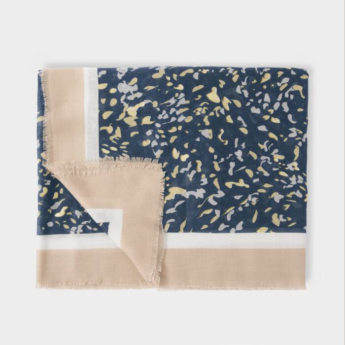 Katie Loxton Printed Foil Scarf