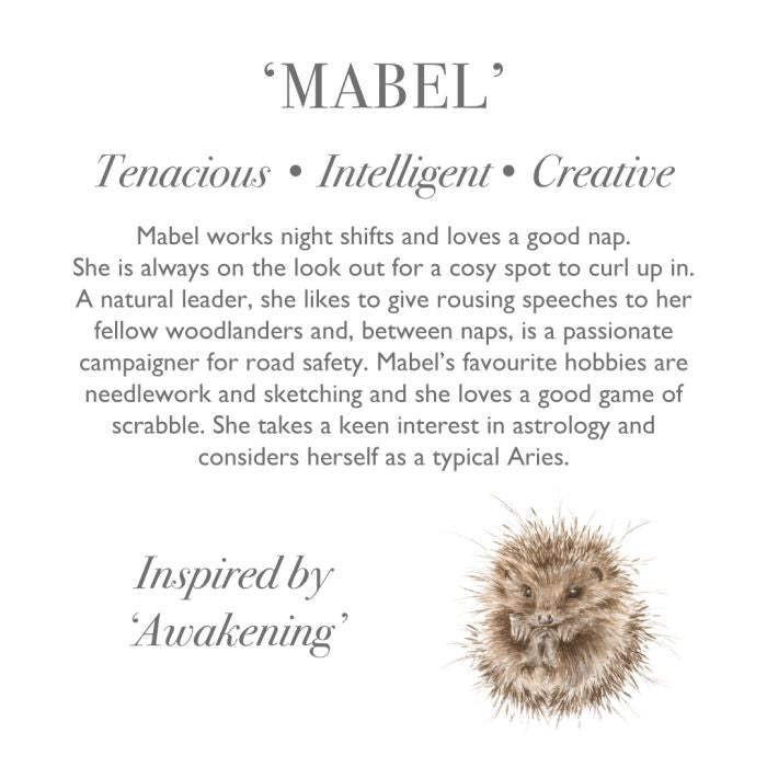 Wrendale Designs Mabel Hedgehog Junoir