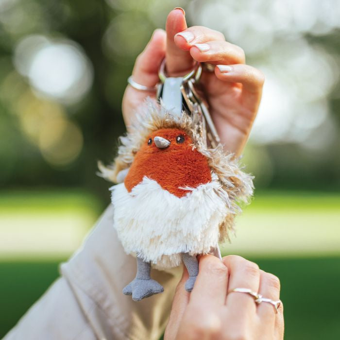 Wrendale Designs Adele Robin Plush Character Keyring