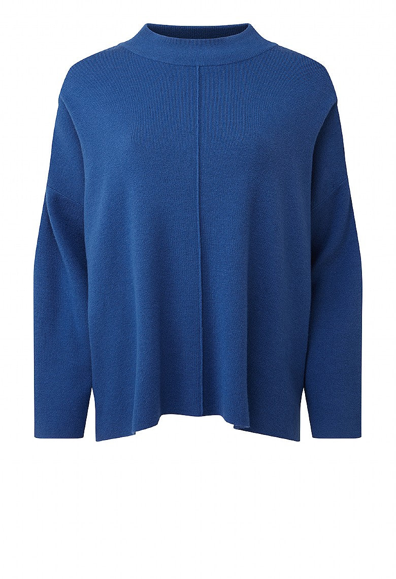 Adini Forest Fara Jumper Eco Cosy Knit Soft Navy
