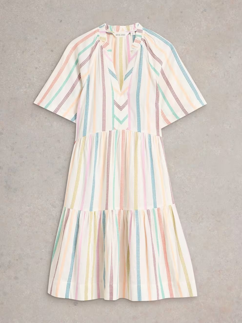 White Stuff Sophia Stripe Dress