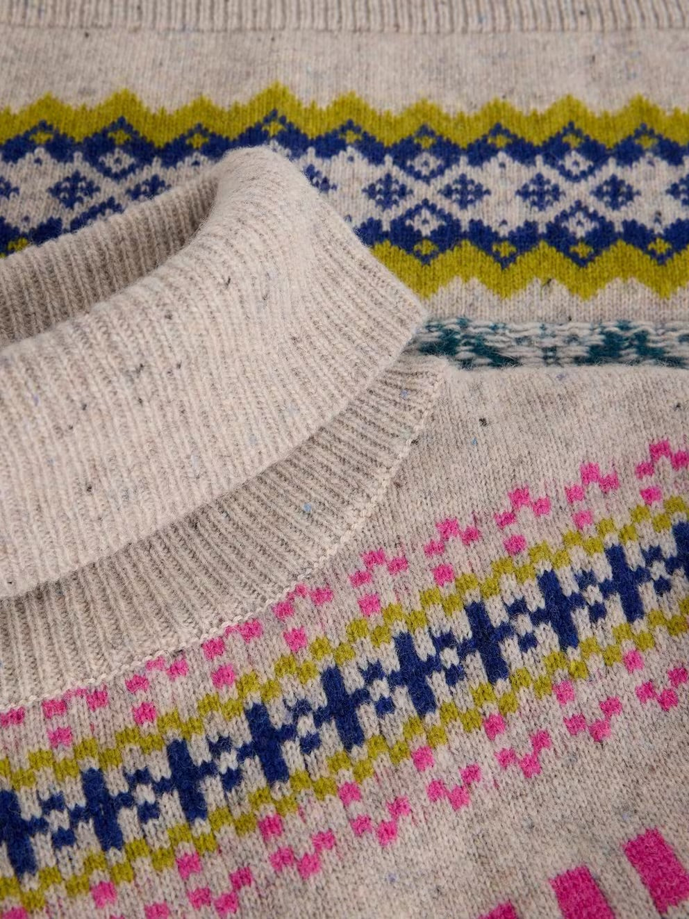 White Stuff Felicity Fairisle Jumper