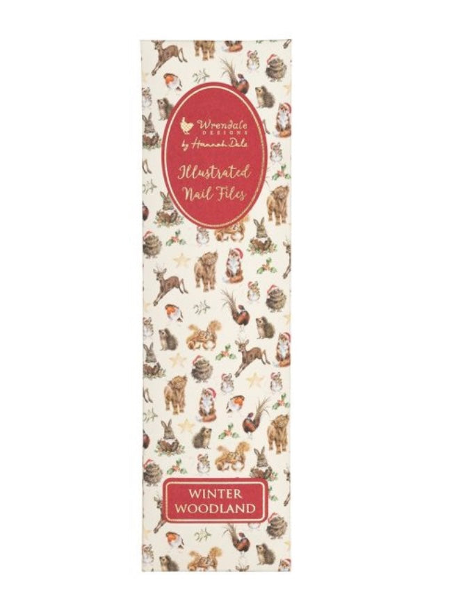 Wrendale Designs Winter Wonderland Christmas Nail File Set