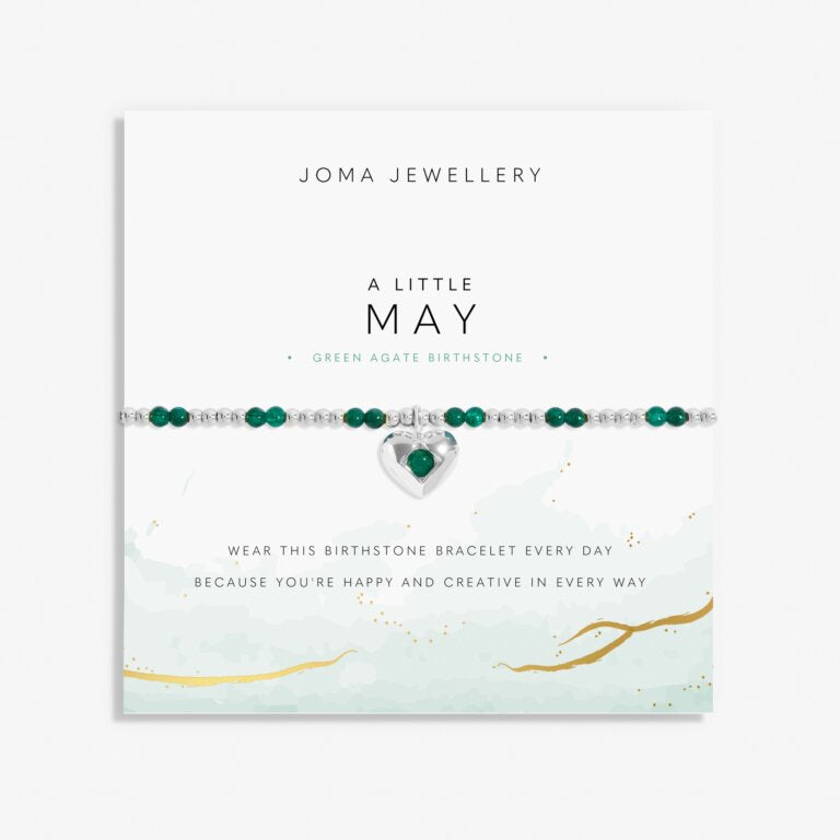 Joma Jewellery Birthstone A Little “May” Bracelet