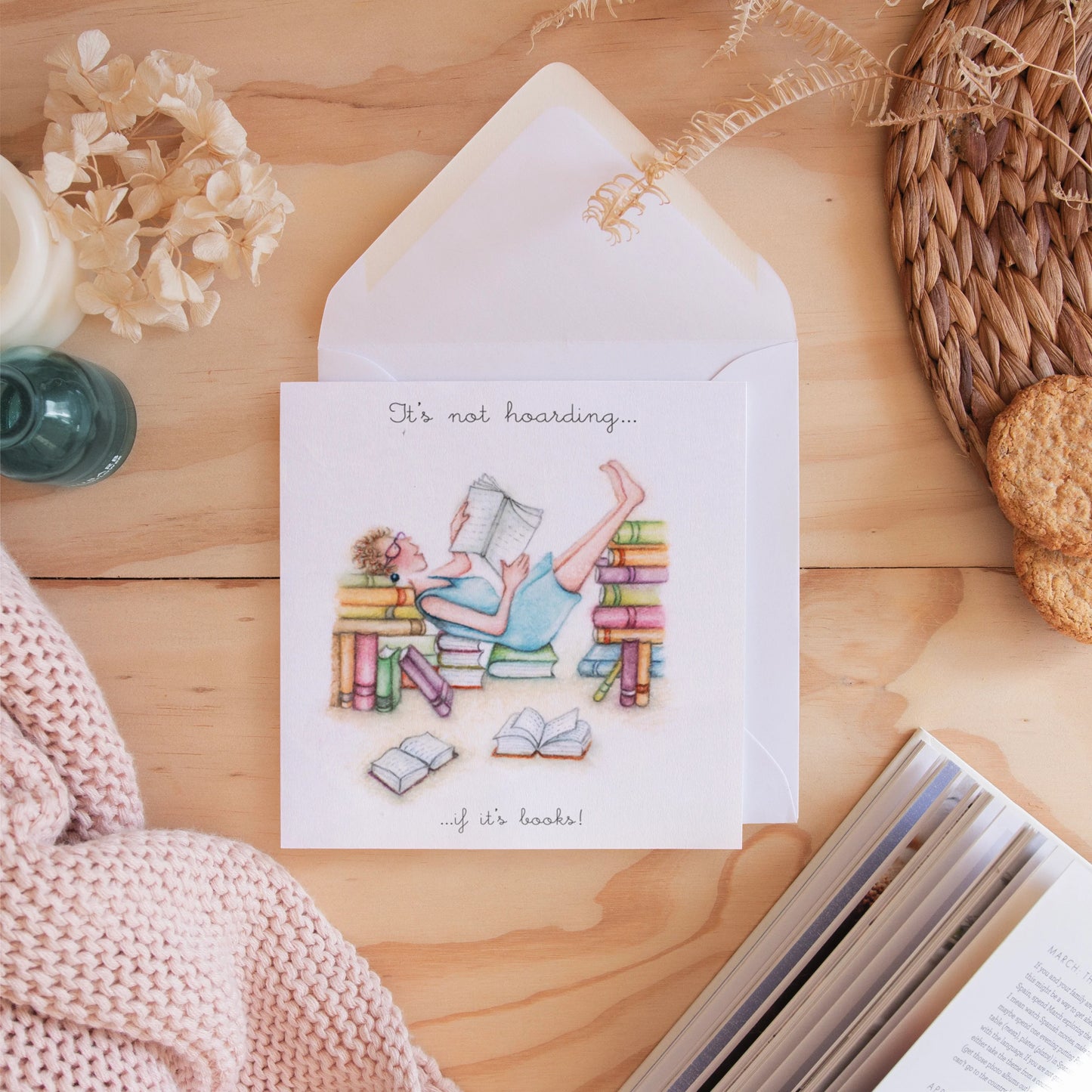 Berni Parker Designs It’s Not Hoarding Card