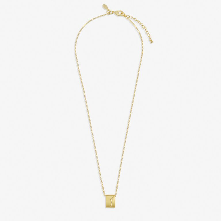 Joma Jewellery Style Stories Pavé Tag Necklace