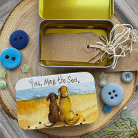 Alex Clark You, Me and the Sea Small Rectangle Tin