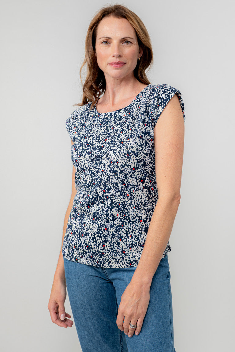 Lily & Me Surfside Jersey Printed T-Shirt