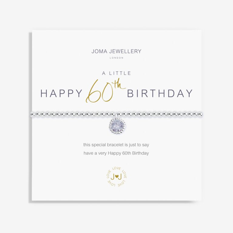 Joma Jewellery "A Little 60th Birthday” Bracelet
