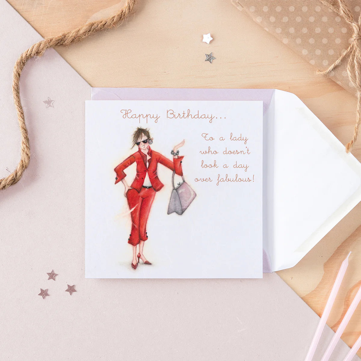 Berni Parker Doesn’t Look A Day Over Fabulous Card