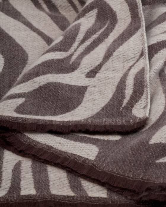 Katie Loxton Printed Blanket Scarf Zebra Print
