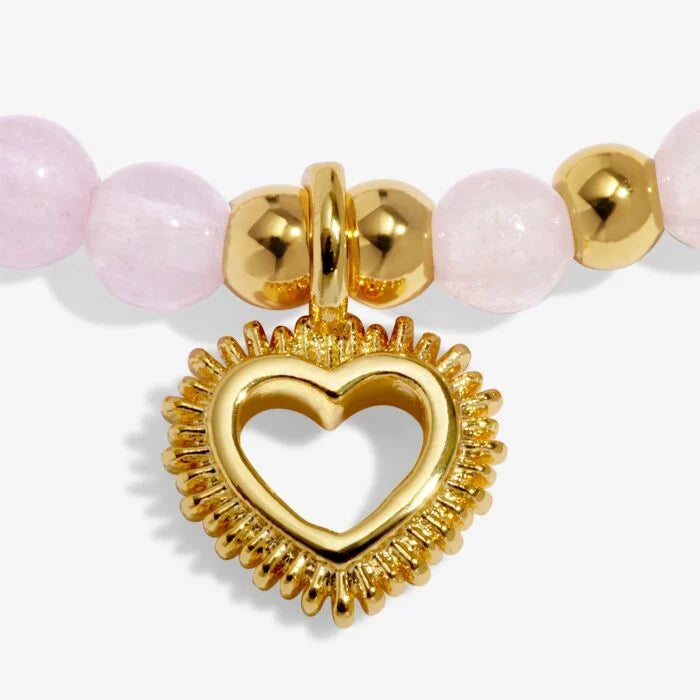 Joma Jewellery Affirmation Card ‘Love’ Bracelet