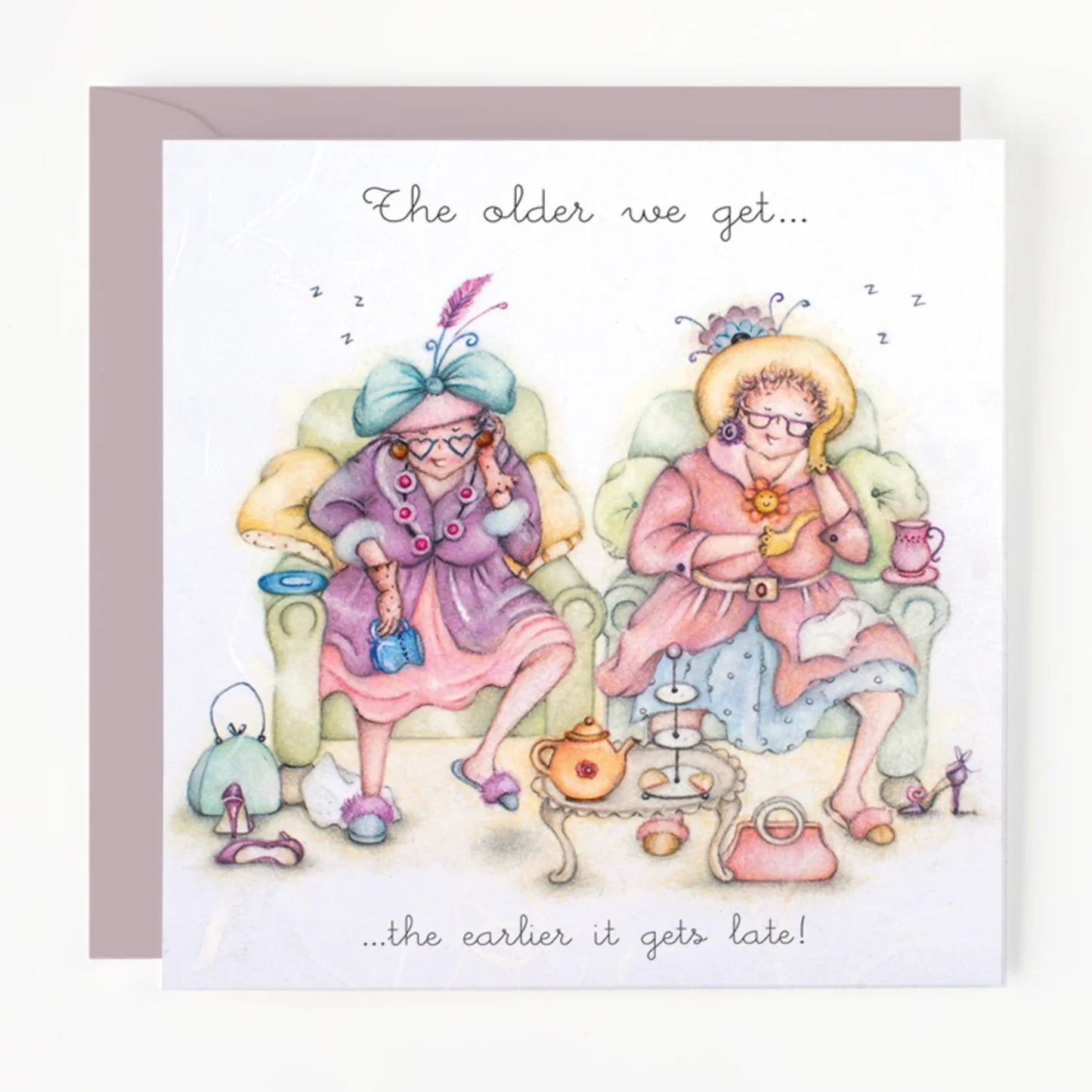 Berni Parker The older we get Card
