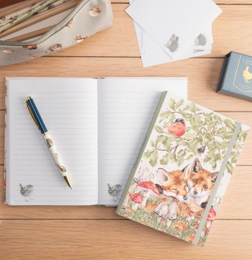 Wrendale “Under The Oak Tree” Fox Flexi Notebook