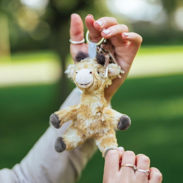 Wrendale Designs Camilla Giraffe Plush Character Keyring