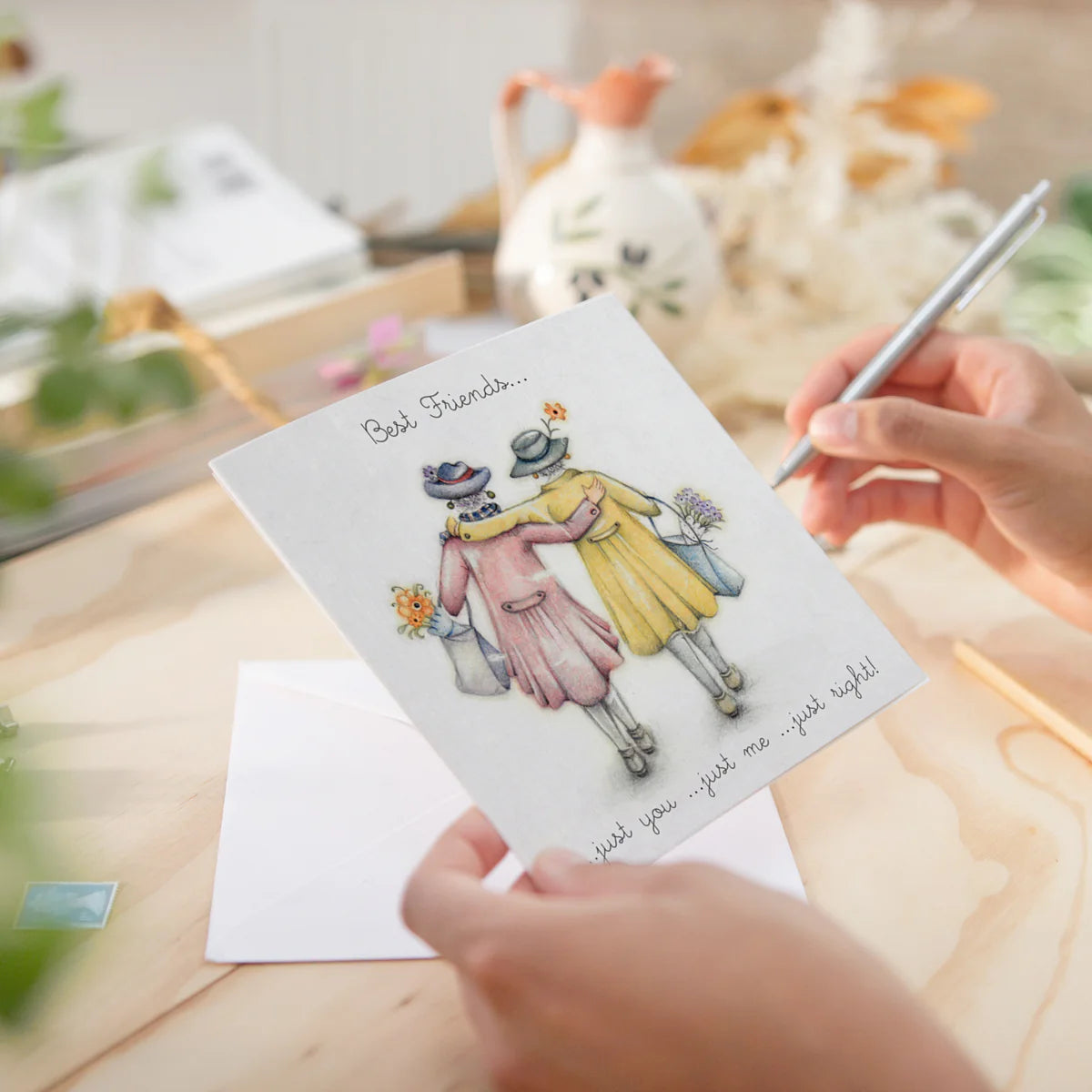 Berni Parker Best Friends Card