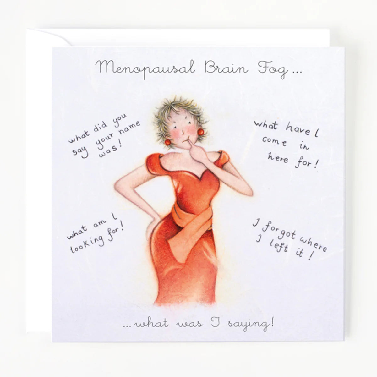 Berni Parker Designs Menopausal Brain Fog Card