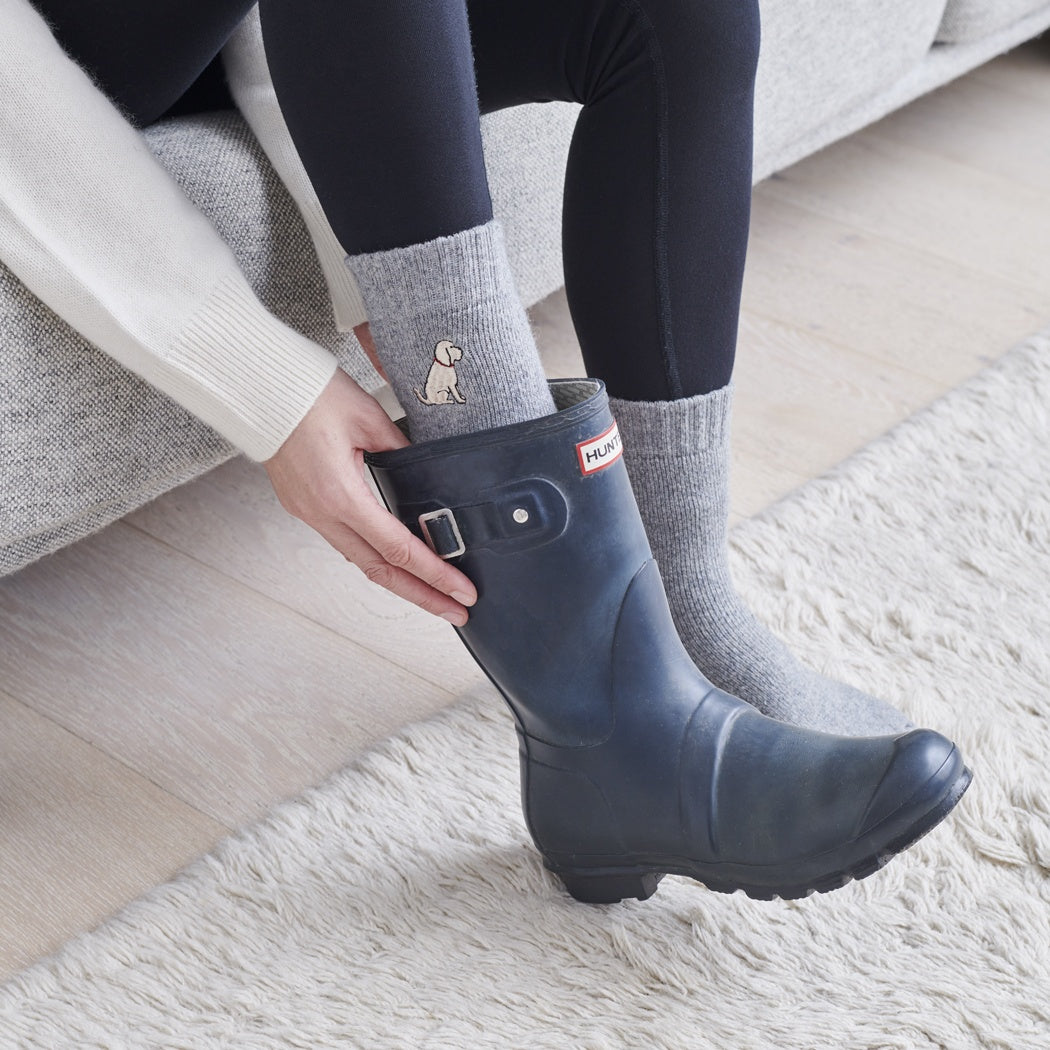 Sweet William Cockapoo/Labradoodle (Apricot) Dog Walker Socks
