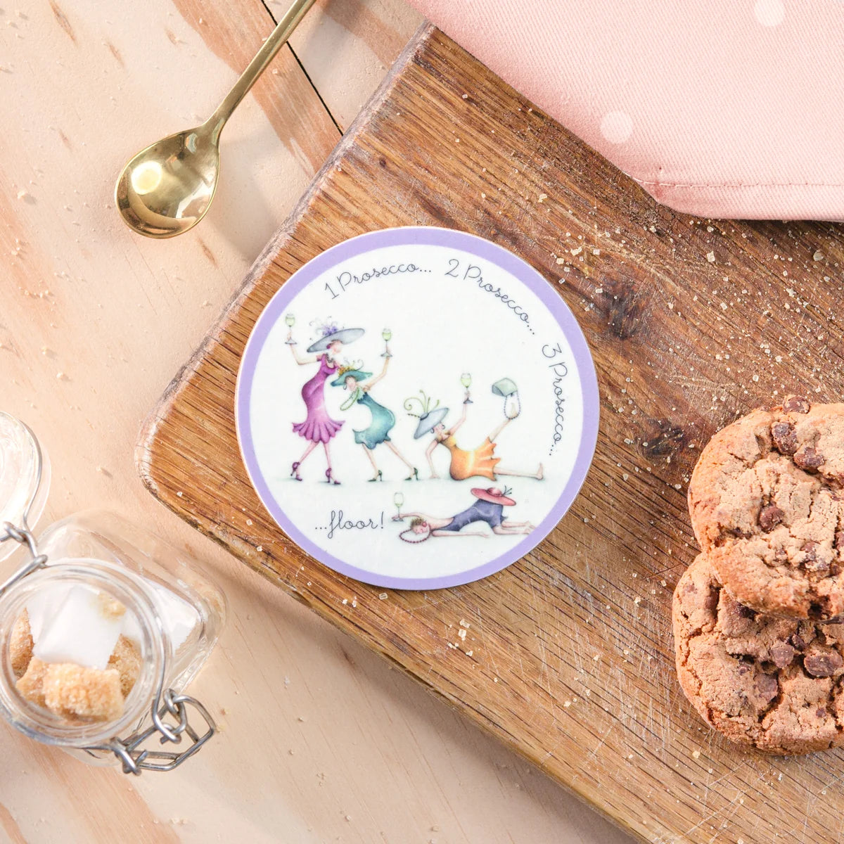 Berni Parker Coaster Prosecco