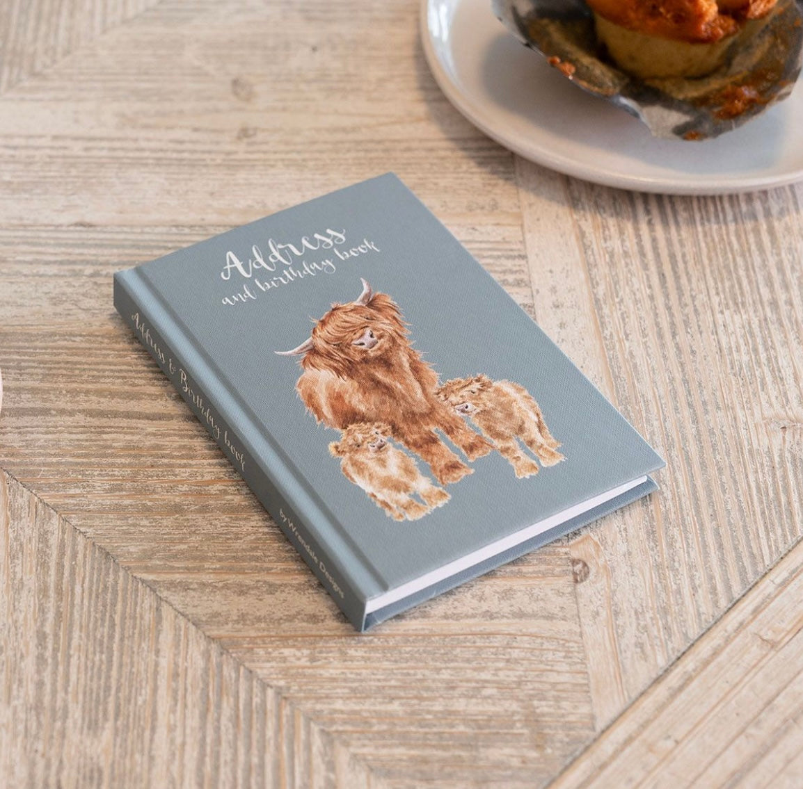 Wrendale “The Highlander” Highland Cow Address Book