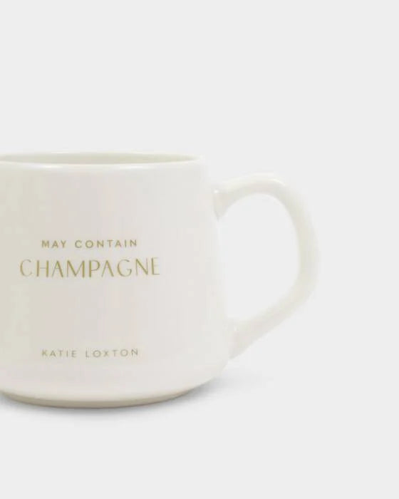 Katie Loxton Porcelain Mug- May Contain Champagne
