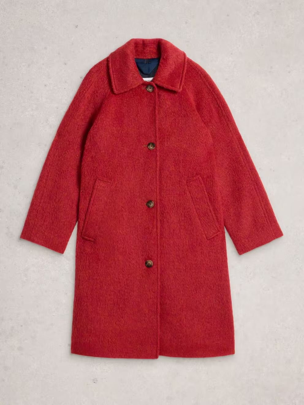 White Stuff Kelsey Wool Blend Coat