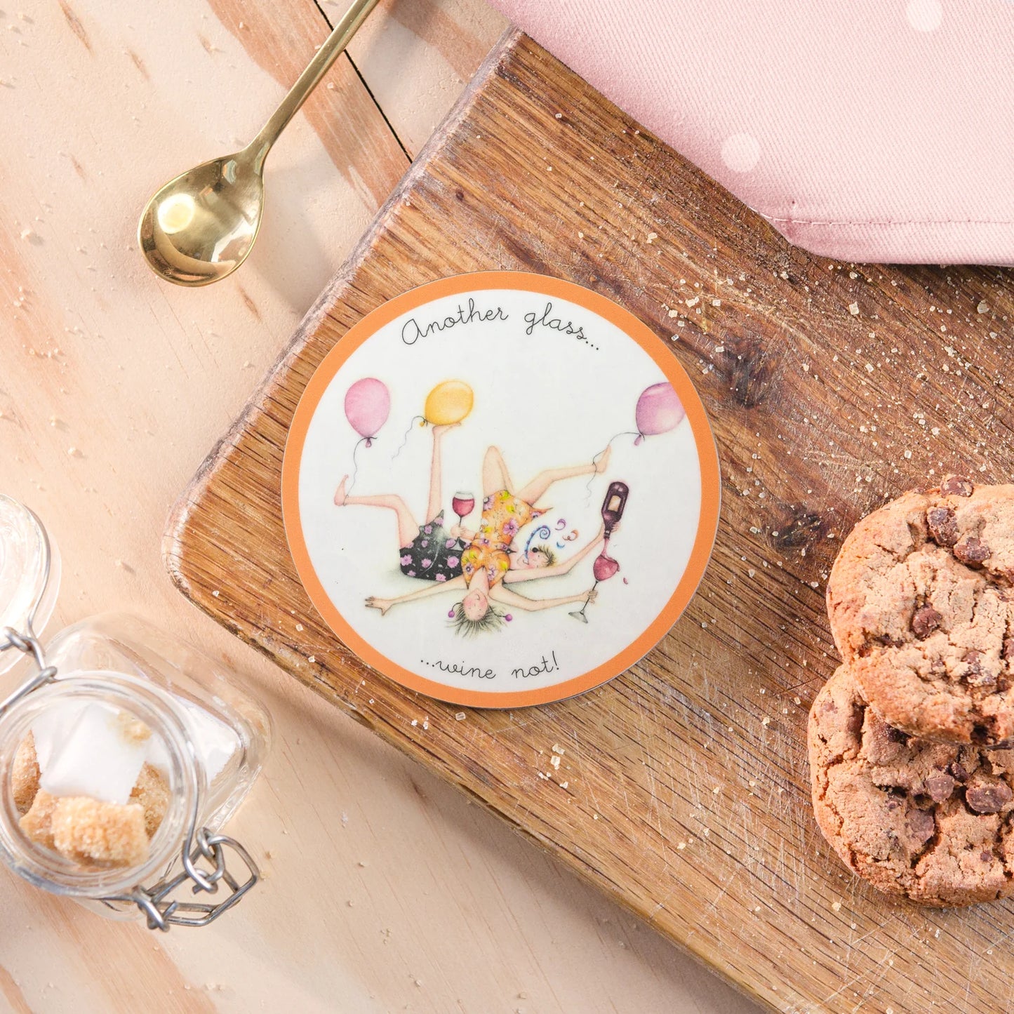 Berni Parker Coaster Another glass
