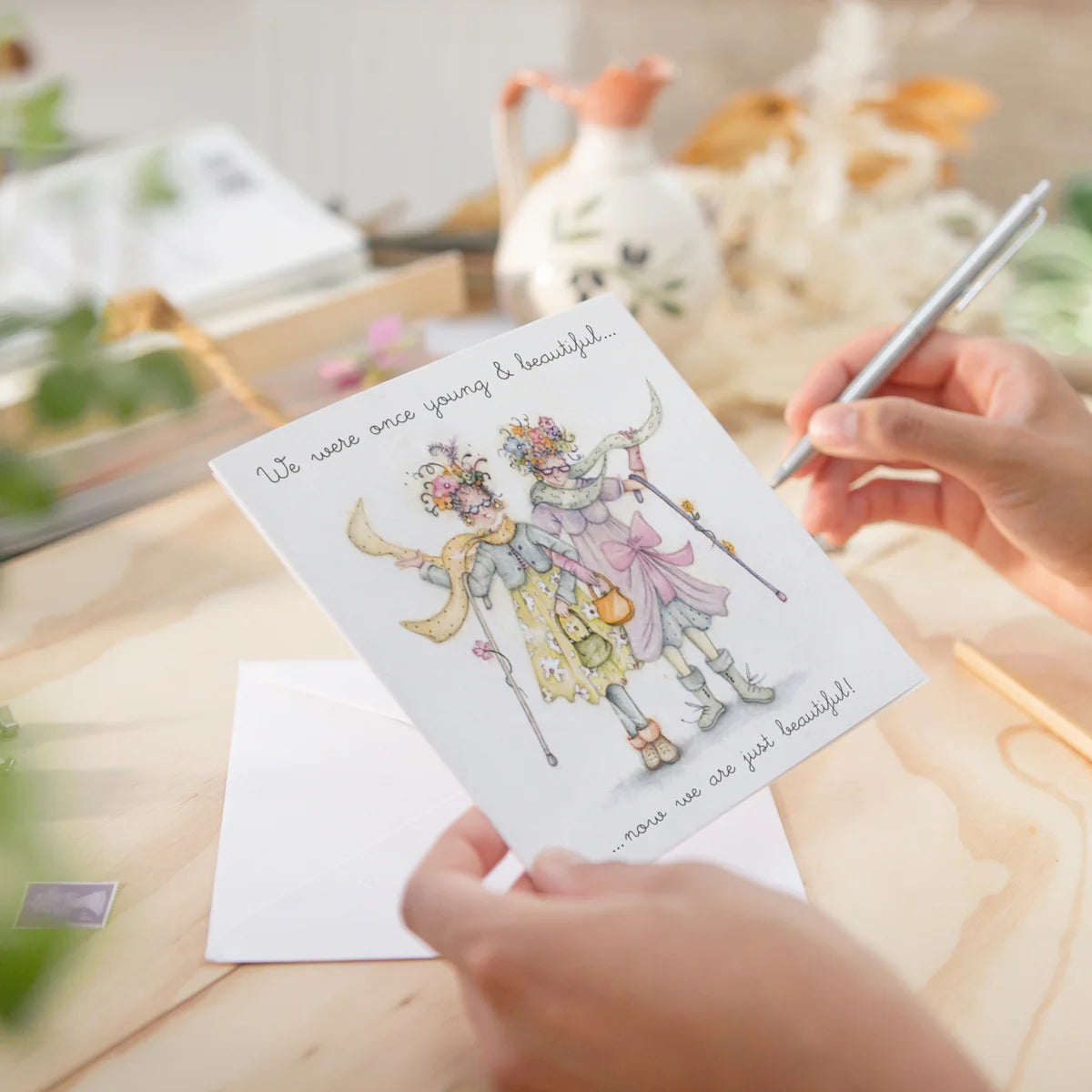 Berni Parker Designs Young & Beautiful Card