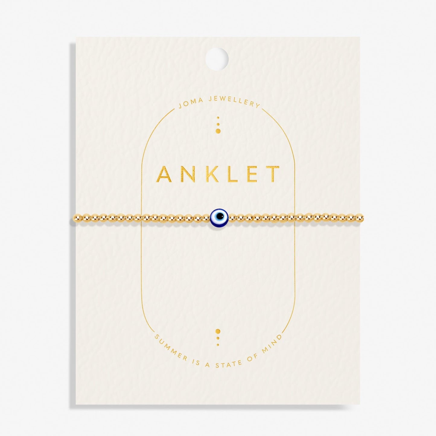 Intuition Gold Anklet (Gold Plated)