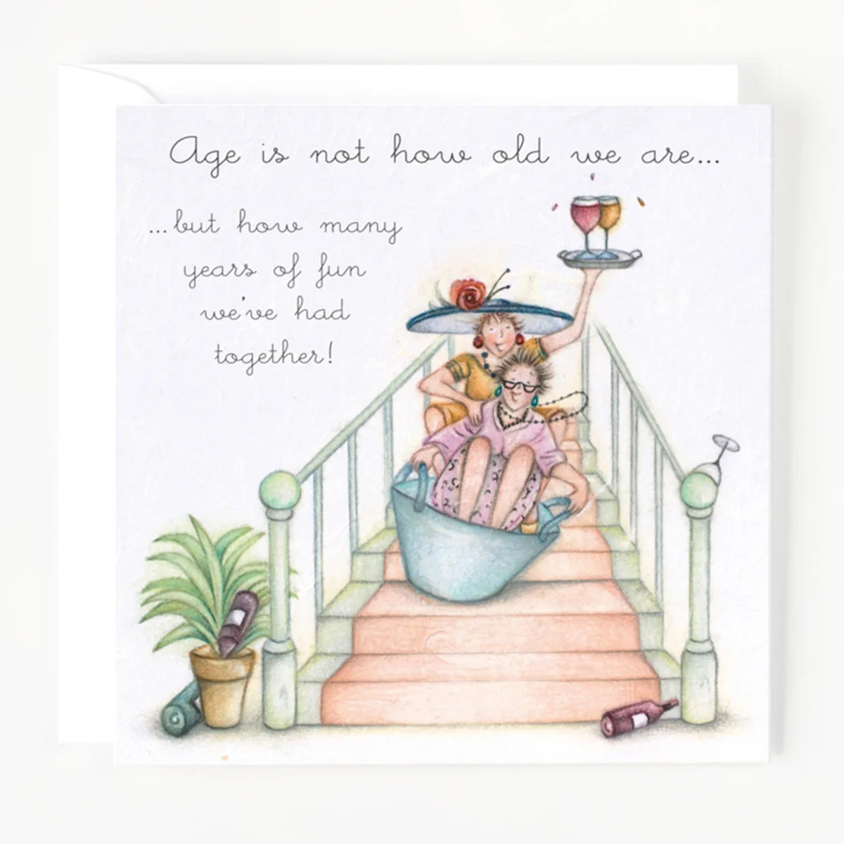 Berni Parker Age is not how old we are Card