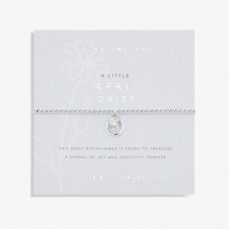 Joma Jewellery Birth Flower A Little 'April' Daisy Bracelet