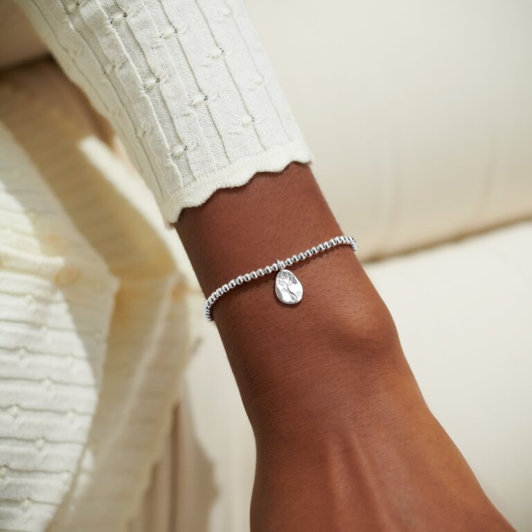 Joma Jewellery A Little Birth Flower 'July' Water Lilly Bracelet