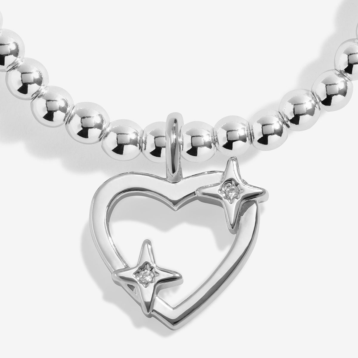 Joma Christmas A Little 'Merry Christmas Super Sister' Bracelet In Silver Plating