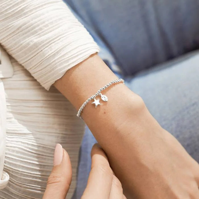 Joma Jewellery A Little 'Graduation' Bracelet in Silver Plating