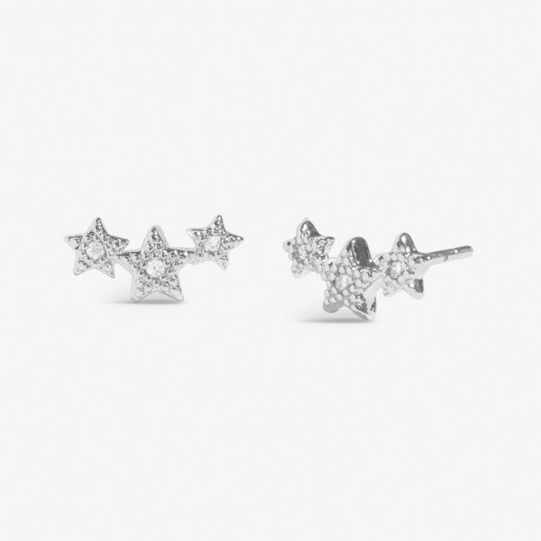 Joma Jewellery Earring Bauble “Merry Christmas” Stud Earrings