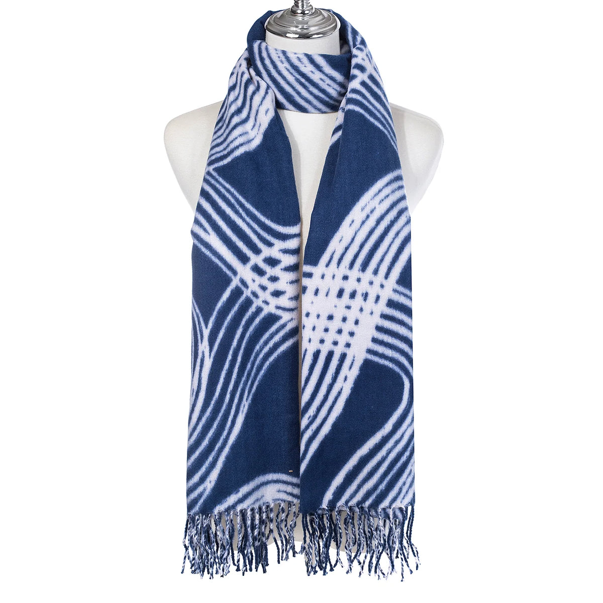 Park Lane Scarf SC1829 China Blue