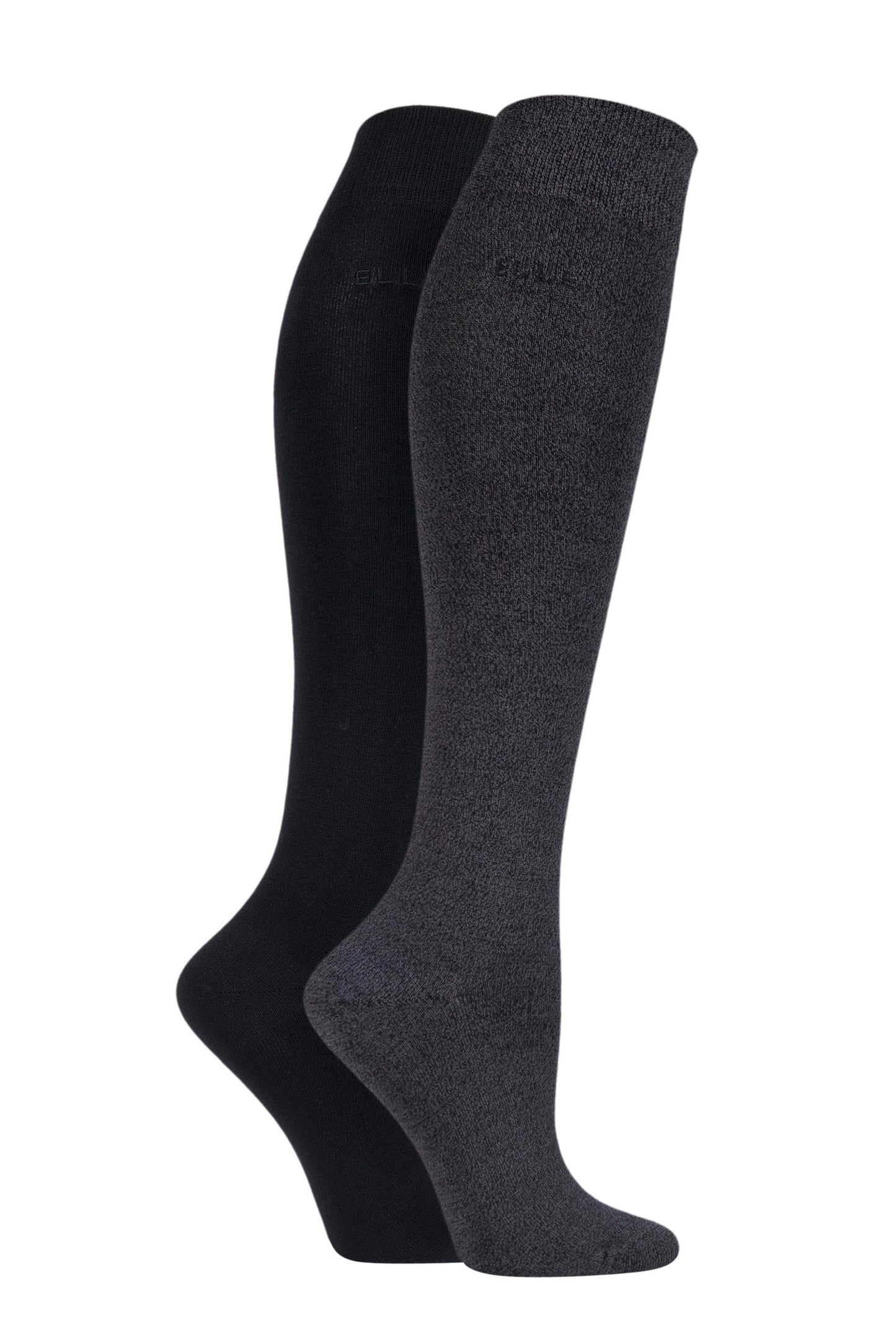 Elle Plain Bamboo Knee High Socks