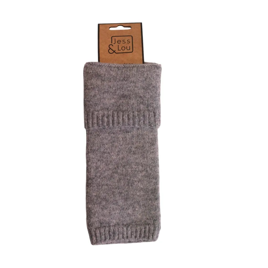 Jess & Lou Double Cuff Fingerless Gloves