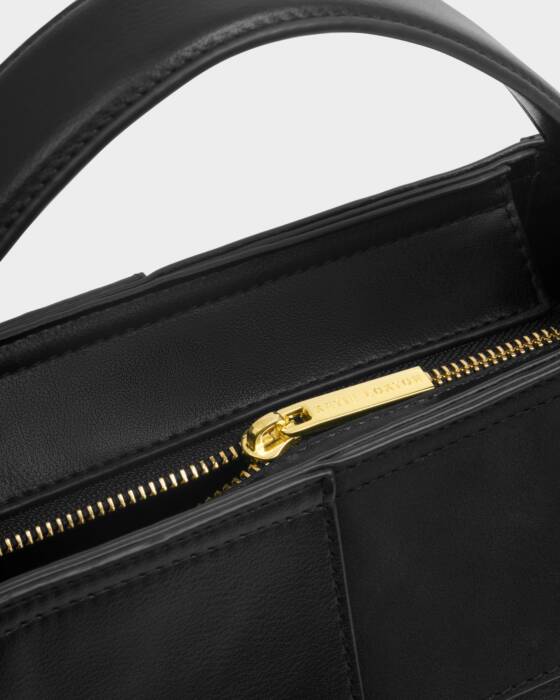 Katie Loxton Taya Hand Woven Suedette Top Handle Bag