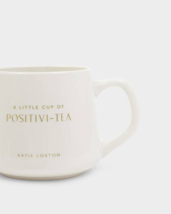 Katie Loxton Porcelain Mug- Little Cup Of Positivity