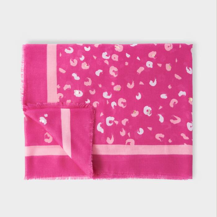Katie Loxton Printed Foil Scarf