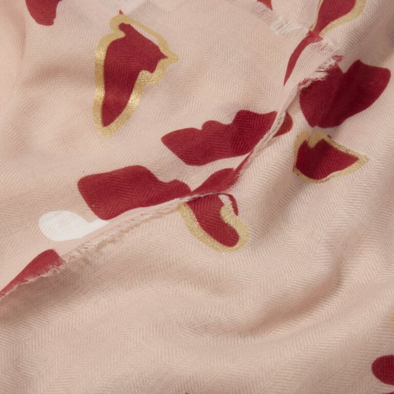 Katie Loxton Printed Foil Scarf