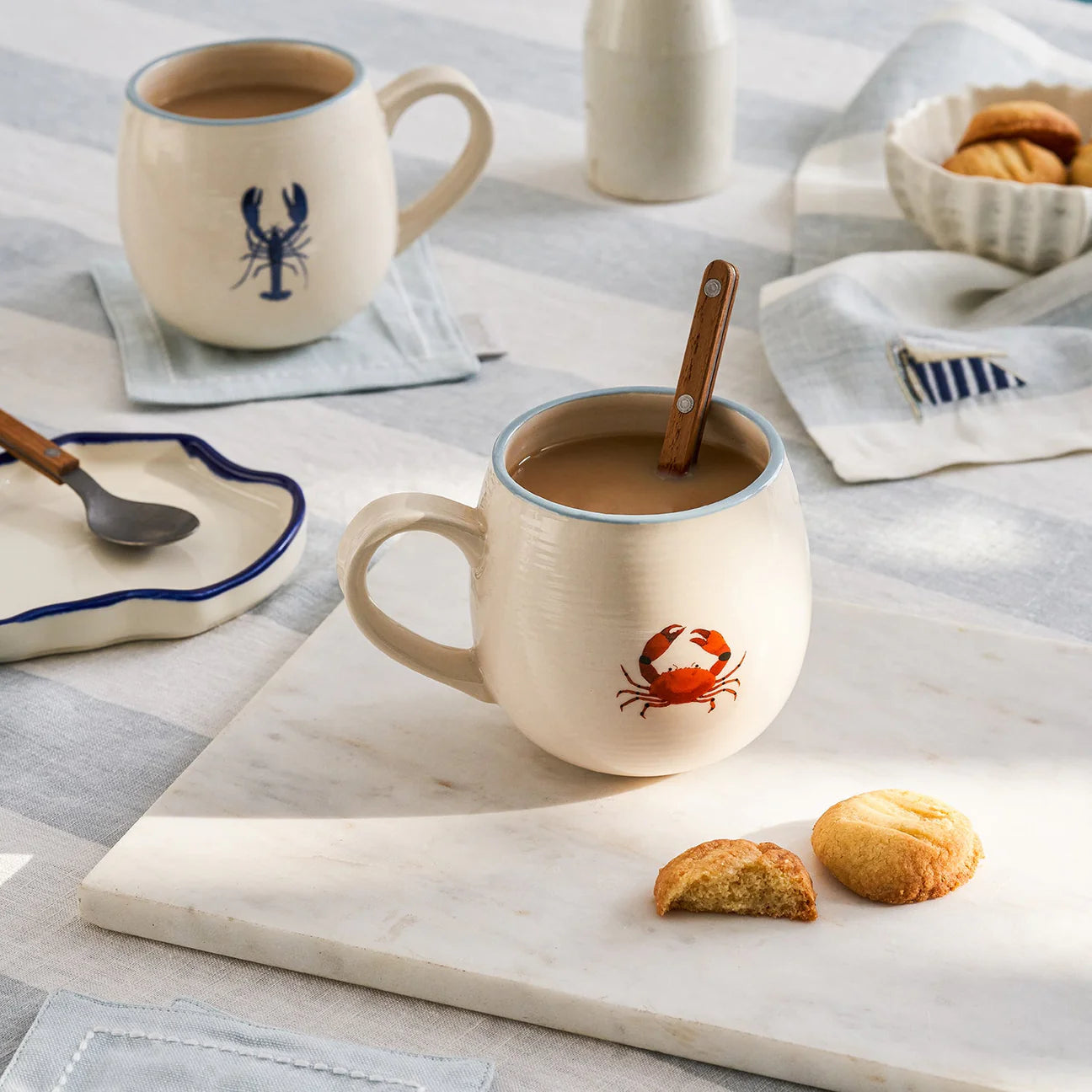 Sophie Allport Lobster & Crab Stoneware Mug
