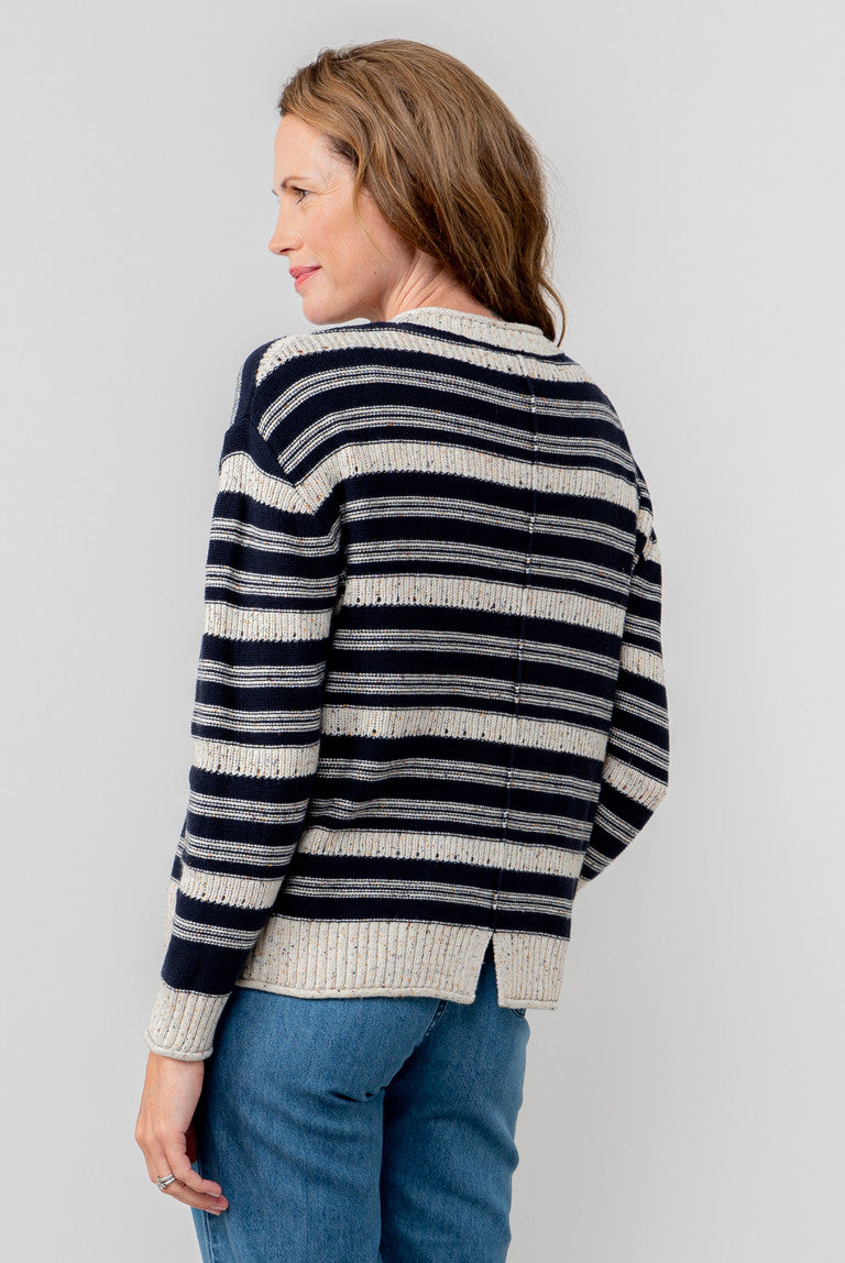 Lily & Me Edith Striped Knit Jumper