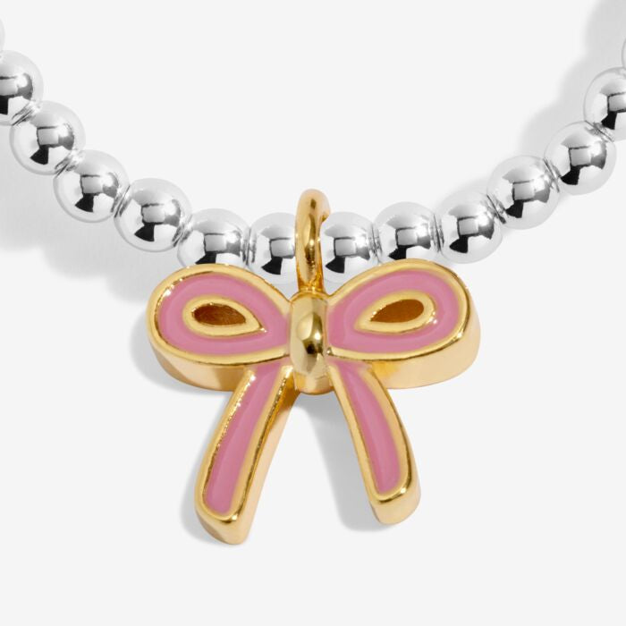 Joma Jewellery A little Vibes ‘In My Bow Era’ Silver Plated Bracelet