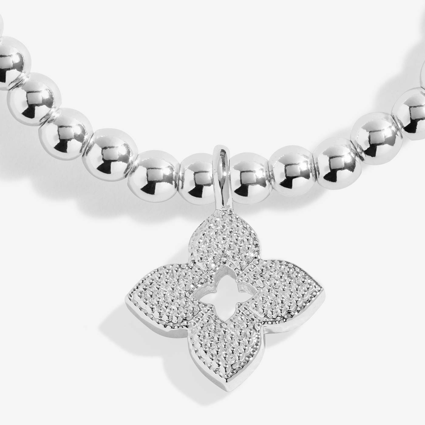 Joma Jewellery A Little 'There's No Better Mum Than You' Bracelet In Silver Plating
